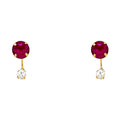 14K Yellow Gold Dangling, Telephone & Nose Jewelry - ST380