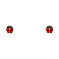 14K Yellow Gold Stud Earring & Solitaire Jewelry - ST448