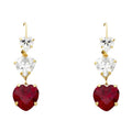 14K Yellow Gold Dangling, Telephone & Nose Jewelry - ST464