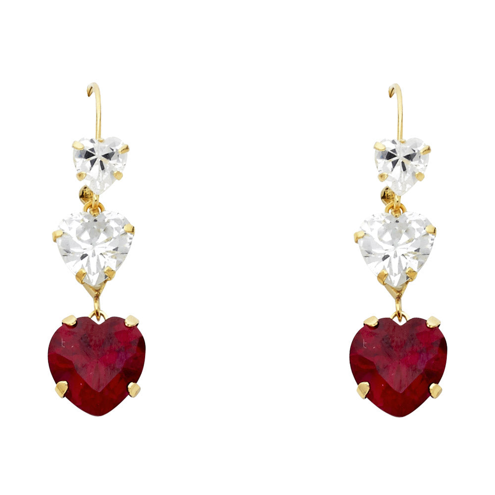 14K Yellow Gold Dangling, Telephone & Nose Jewelry - ST464