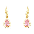 14K Yellow Gold Dangling, Telephone & Nose Jewelry - ST466