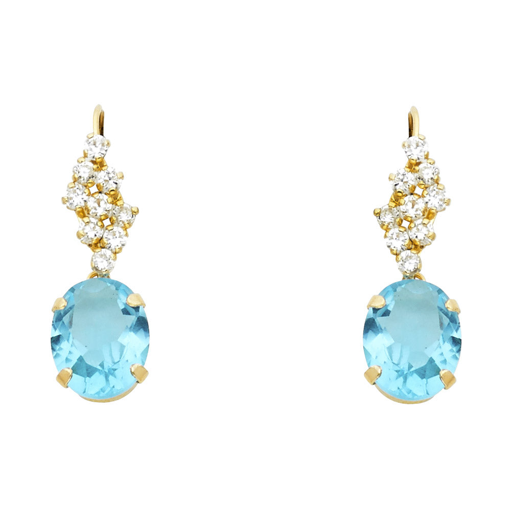 14K Yellow Gold Dangling, Telephone & Nose Jewelry - ST467