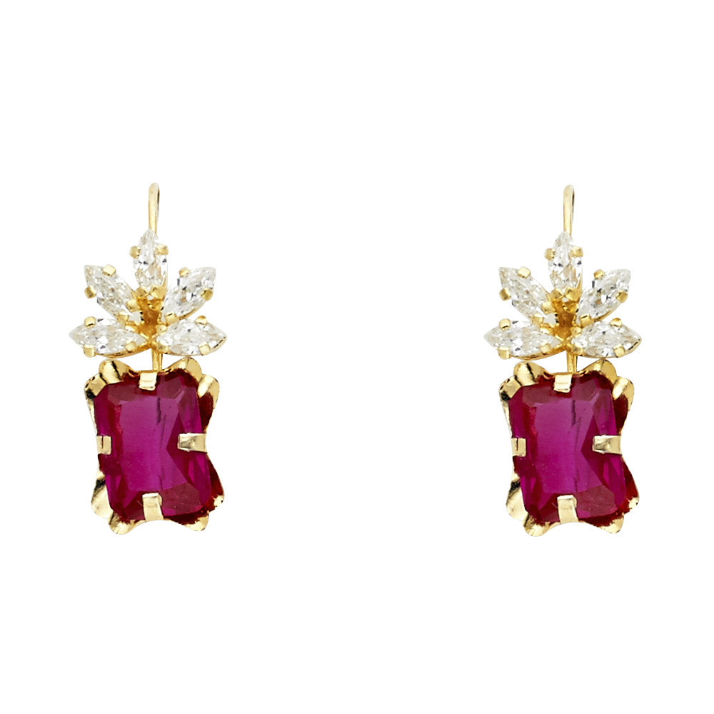 14K Yellow Gold Dangling, Telephone & Nose Jewelry - ST470