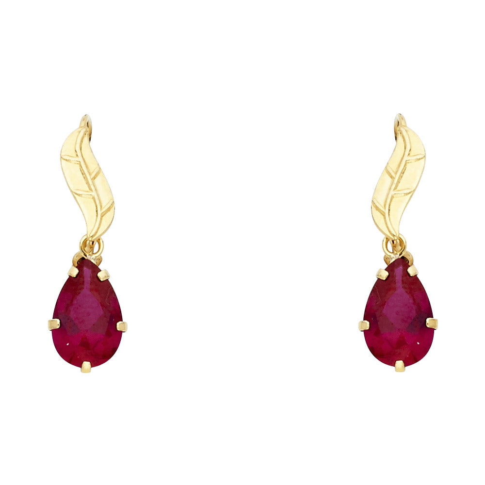 14K Yellow Gold Dangling, Telephone & Nose Jewelry - ST474