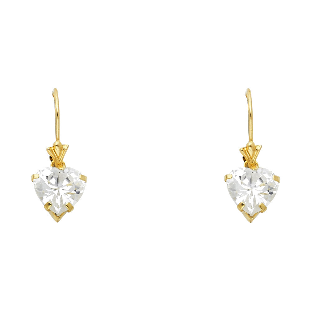 14K Yellow Gold Dangling, Telephone & Nose Jewelry - ST475