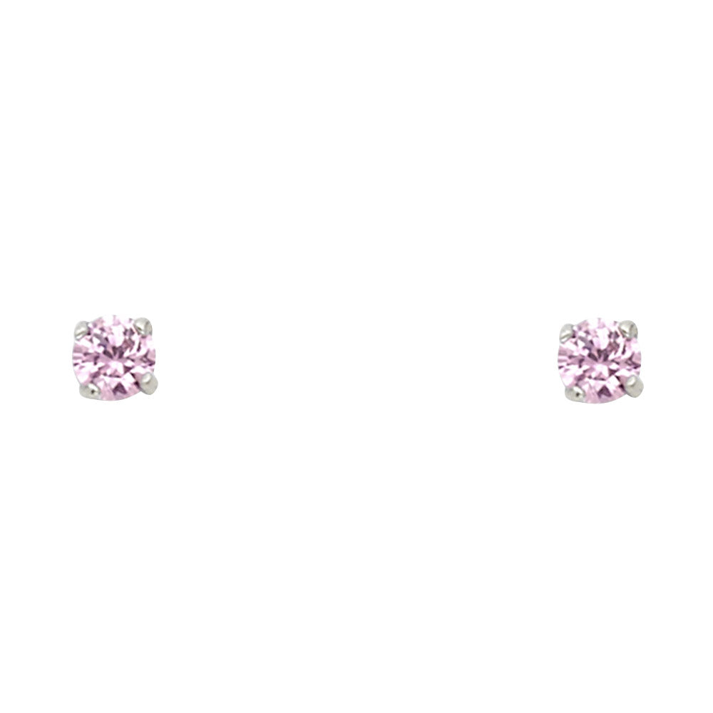 14K Yellow Gold Stud Earring & Solitaire Jewelry 2mm - ST524 - Image 10