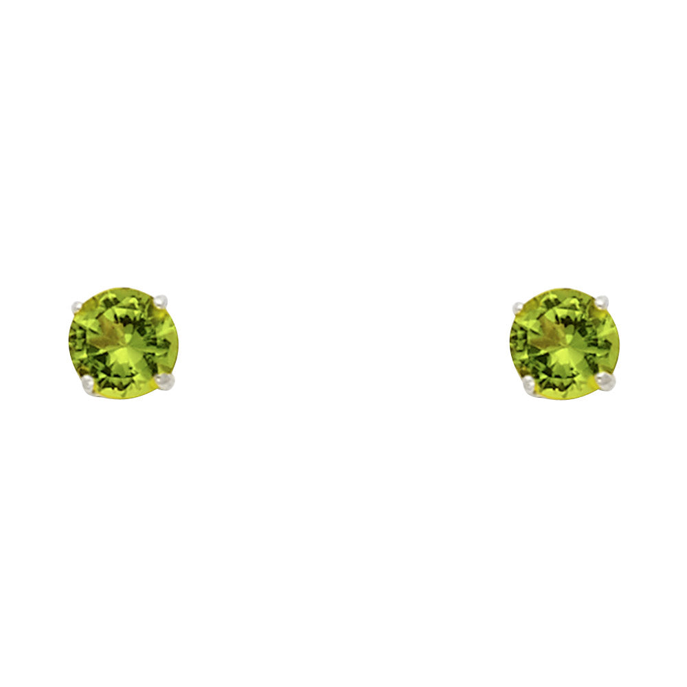 14K Yellow Gold Stud Earring & Solitaire Jewelry 2mm - ST525 - Image 8