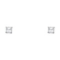 14K Yellow Gold Stud Earring & Solitaire Jewelry 3mm - ST527