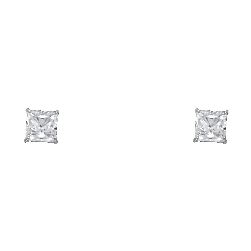 14K Yellow Gold Stud Earring & Solitaire Jewelry 3mm - ST528