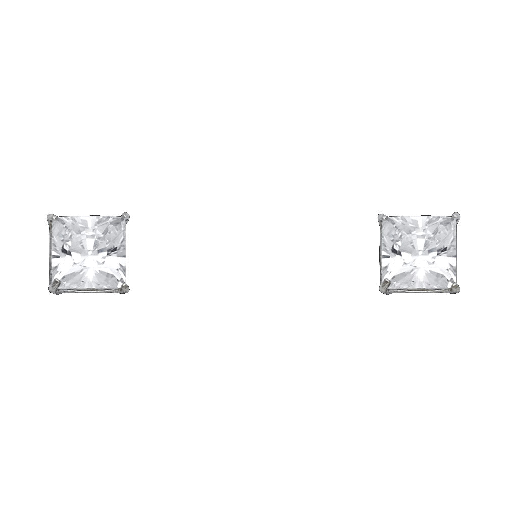 14K Yellow Gold Stud Earring & Solitaire Jewelry 3mm - ST534