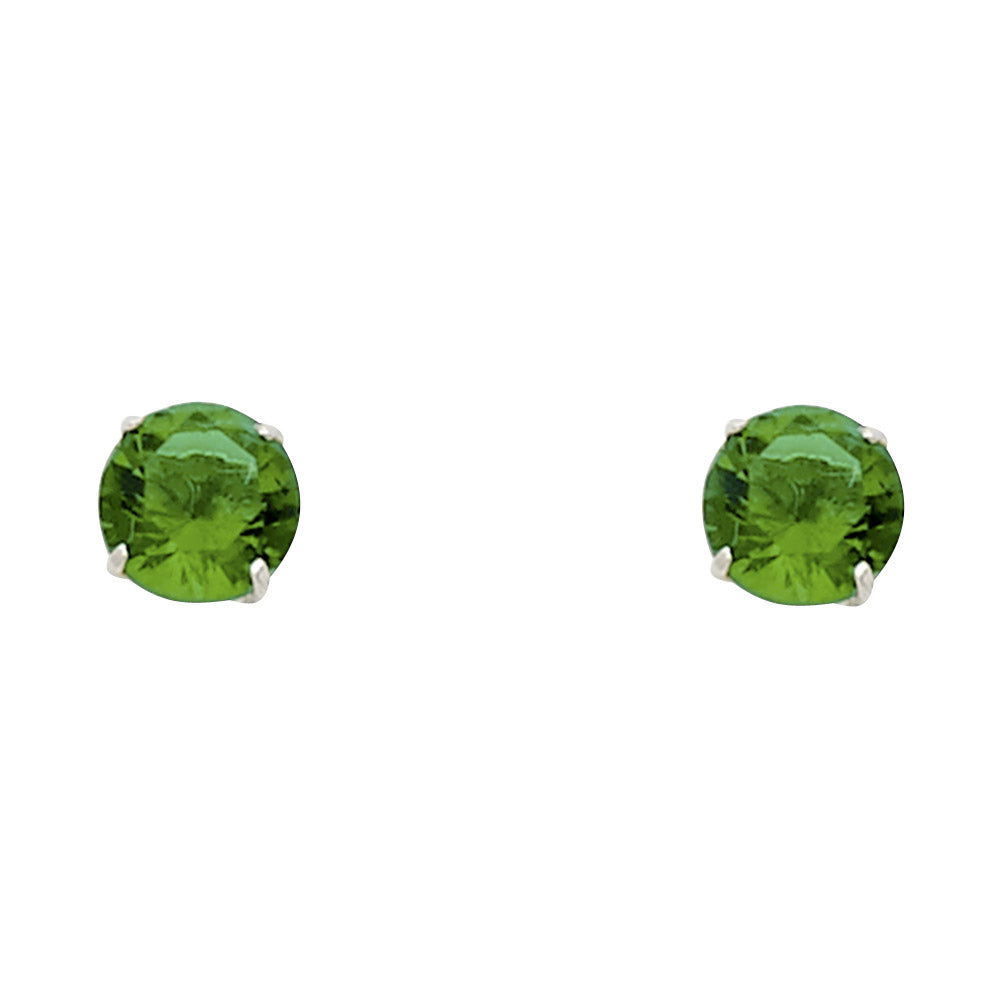 14K Yellow Gold Stud Earring & Solitaire Jewelry 2mm - ST596 - Image 5