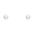 14K Yellow Gold Stud Earring & Solitaire Jewelry 6mm - ST612
