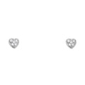 14K Yellow Gold Stud Earring & Solitaire Jewelry - ST743