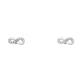 14K Yellow Gold Stud Earring & Solitaire Jewelry - ST748
