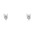 14K Yellow Gold Stud Earring & Solitaire Jewelry - ST760