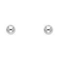 14K Yellow Gold Stud Earring & Solitaire Jewelry 8mm - ST775