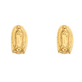 14K Yellow Gold Stud Earring & Solitaire Jewelry - ST784