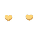 14K Yellow Gold Stud Earring & Solitaire Jewelry - ST787