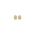 14K Yellow Gold Stud Earring & Solitaire Jewelry - ST801