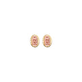 14K Yellow Gold Stud Earring & Solitaire Jewelry - ST802