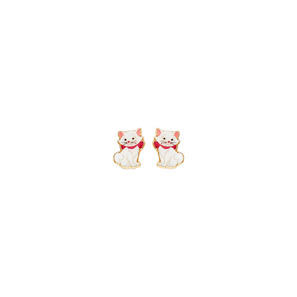 14K Yellow Gold Stud Earring & Solitaire Jewelry - ST805