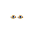 14K Yellow Gold Stud Earring & Solitaire Jewelry - ST852