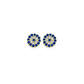 14K Yellow Gold Stud Earring & Solitaire Jewelry - ST853