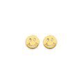 14K Yellow Gold Stud Earring & Solitaire Jewelry - ST855