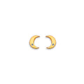 14K Yellow Gold Stud Earring & Solitaire Jewelry - ST869