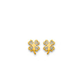 14K Yellow Gold Stud Earring & Solitaire Jewelry - ST884