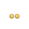 14K Yellow Gold Stud Earring & Solitaire Jewelry - ST887