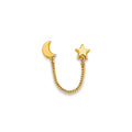 14K Yellow Gold Dangling, Telephone & Nose Jewelry - ST892