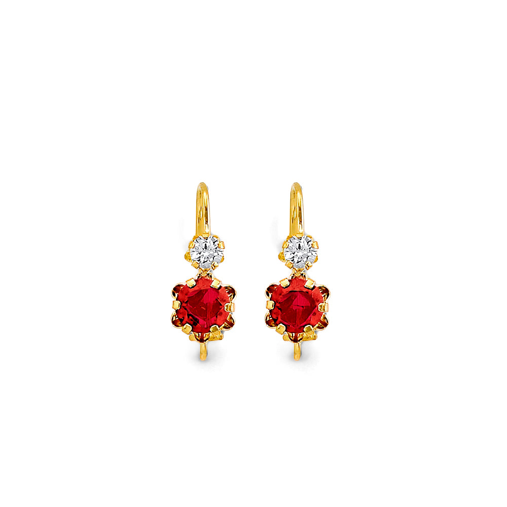 14K Yellow Gold Dangling, Telephone & Nose Jewelry - ST912